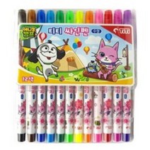 티티 2500 애니멀캠프 싸인펜 12색
