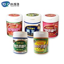 [토코] 바늘에 묻혀쓰는 흔들이 글루텐 5종 낚시떡밥, 어분