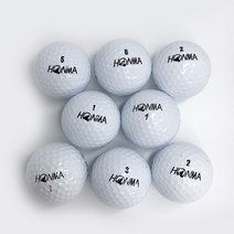 혼마 화이트 2피스 3피스 A-급 로스트볼 30알 골프 라운딩용 순수 물세척 로스트볼 창고 샵