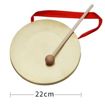꽹과리 풍물 국악 공연 소품 3구 반 타악기 심벌즈 풀세트, 징지름22cm합금도금