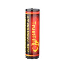 1pc 21700 5000mah li- 이온 3.7V 손전등 토치 및 더 많은 장치 용 충전식 리튬 배터리