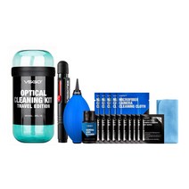 비스고 카메라 렌즈 클리닝 키트 7종 세트 Blue, DKL-15B, 1세트