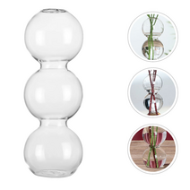 꽃병 생화 조화 화병 Vase Transparent Glass Cr 방꾸미기 데코 소품, 01 Transparent Color