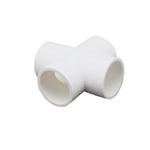 온실 캐노피 농막 비닐 하우스 컨테이너 방향 피팅 프레임 건설 텐트 연결 가구 빌드 등급 위한 팔꿈치 코너 측면 콘센트 티, 내부 dia.3i4 인치, 플랫 4way