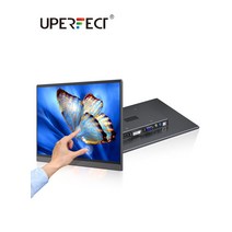 세로모니터 개발자 코드IPS 터치 디스플레이 휴대용 모니터 VESA HDMI VGA DVI 산업용 입력 명암비 13.3, 03 미국 플러그