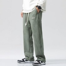 십전십미 캐주얼 와이드 일자 팬츠 트레이닝 팬츠