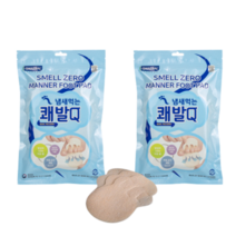 냄새먹는 쾌발Q 발 냄새 제거제 발가락 패드 60매, 1+1 자연솔향