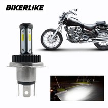 대림 데이스타125 오토바이 LED 전조등 12V H4헤드램프 3면 헤드라이트 바이크, BLT 12v H4 오토바이LED 3면