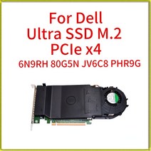 서버 랙 New Solid State Storage Adapter Card Server for Dell Ultra SSD M2 PCIe X4 6N9RH 80G5N JV6C8 PHR