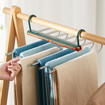 미니플 모던라이프 접이식 논슬립 6단 바지걸이, 그레이2개, 2개