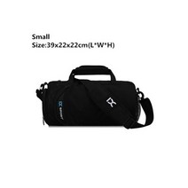 전문 남녀공용 체육관 가방 탁구 경기 훈련용, Black Small