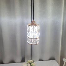 앙투 1등 3단 크리스탈 식탁등 펜던트전등 주방식탁조명, 선택없음