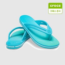 [AK PLAZA] [크록스본사](여성) 크록밴드 옴브레 플립 207282-4SM