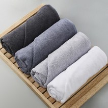 뱀부얀 대나무 수건 150g 10매, 화이트 10매, 상세설명 참조