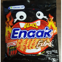 에낙 게메즈 라면과자 스파이시 레벨3, 28g, 23개