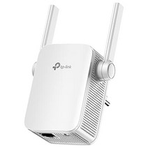 TP-Link RE305 AC1200 WiFi 리피터(이중 WiFi AC+N 1167 Mbit/s 앱 제어 1 포트 2x 유연한 외부 안테나 WPS AP 모드 모든 WiFi 장치와 호환 가능) 흰색 -13960