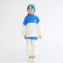 메르시보꾸 아동용 SS22F12 뉴욕하프집업셋