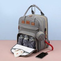 이지케어 그레이 출산선물 유모차 국민 명품 아기 신생아 가벼운 백팩 숄더백 기저귀 가방, 상세페이지 참조