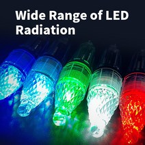 심해 LED 야간 낚시 조명 바다 램프 수중 딥 드롭 12cm, 5.WHITE