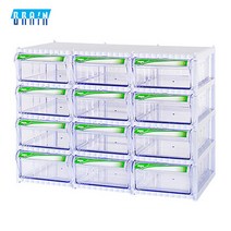 다용도 투명 수납정리함 멀티박스 정리함 부품함 CA507(12칸)