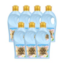 AURA 초고농축 섬유유연제 홀리데이 판타지 본품 1L x 7개, 단품