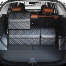 제네시스G80트렁크정리함 사이즈별 자동차정리용 수납, 레드