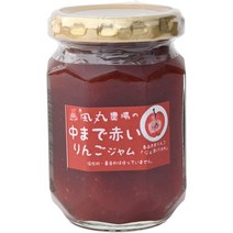 시라카미 아그리 서비스 아오모리 제네바 카자마루 농장 안까지 붉은 사과 잼 150G, One Color, One Size