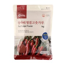 자연친구 청아띠 경북의성 청결고춧가루 비타C듬뿍, 500g, 보통맛, 김치용