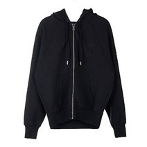 AMI [명품]아미 하트 로고 남성 후드 집업 USW402 747 001 USW40274700105