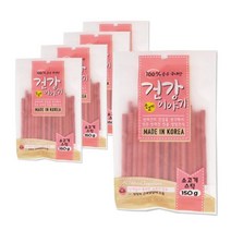 V 강아지 국산 소고기 육포 스틱 고단백 5P 훈련간식 강쥐 푸들 비스켓