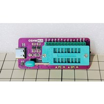 터치스크린패널 ch341a-nextprogrammer +sop 테스트 클립