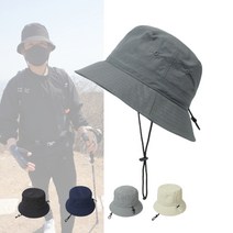 여성 남자 등산모자 캠핑모자 버킷햇 벙거지모자, 블랙