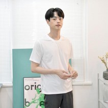 지앤제이 (쿨론원단) 쿨매쉬 라운드 반팔티 12color