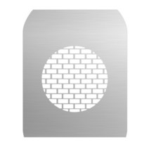 SOONPHO OT1 그래픽 카드 스누트 광학 콘덴서 배경 프로젝션 Godox LED 조명용 DIY 그늘 사진, 26 22, 1개