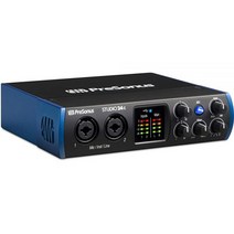프리소너스 Studio 24c 오디오 인터페이스 미디 녹음, Studio 24c (2 Mic Pres/2 Outs), Audio Interface
