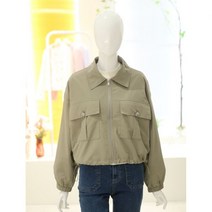 올리브데올리브 밑단 스트링 숏 카라 점퍼 YW4SM559(3142369) 백화점