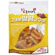 참 좋은간식 그대로 말랑 고구마 강아지 천연간식 250g, 01. 말랑 스틱 고구마 250g