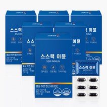 스스력 이뮨 멀티 종합 비타민 영양제, 30정, 6박스