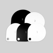 케이크 원형 받침, 화이트, 1개