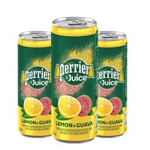 페리에 레몬 & 구아바 캔 탄산 주스 perrier 250mlX24캔, 없음