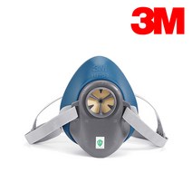 3M 단구형 면체 마스크 HF-52 방독 방진 정화통