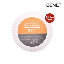 [빠른무료배송]베네플러스 에어프라이어 종이호일 중형 16cm 200매