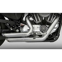 Vance & Hines (반스 앤 하인즈) 풀 이그조스트 쇼트 샷 스태거드 2-2 크롬 머플러 스포츠 스타 패밀리 (04-13) [SHORT SHOTS STAGGERED] 1800-0467 17219 할리 데이비슨
