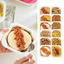 든든한 간편식 포켓도시락 12종SET, 없음