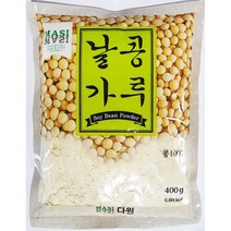 대량 100% 콩가루 400g/4개 업소용 콩물 콩국수 식당, 4개