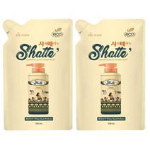 무궁화 샤워때비누바스 사해 화산송이 500ml 1개 2개 샤워와각질 케어를 동시에, 화산송이리필 450ml 2개, 450ml