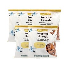 홀랜드앤바랫 그랩 엔 고 아몬드 30g Holland & Barrett Grab n Go Almonds, 5팩