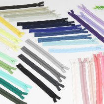 JSTrading (5개) 23cm 바지지퍼 양면지퍼 33color, 20 카키