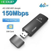 유심라우터 국내포켓와이파이 edup 4g 라우터 usb wifi 동글 모바일 핫스팟 wifi pocket wifi 플러그 앤 플레이 지원 3g4g nano sim card pc