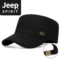 JEEP SPIRIT 캐주얼 플랫 모자 CA0370 + 인증 스티커